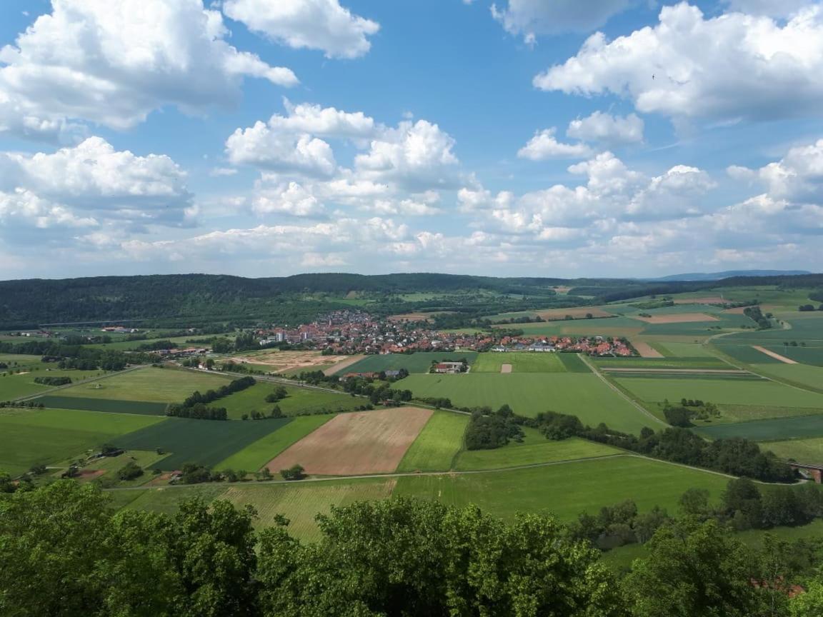 Moderne Altstadt-Ferienwohnung Hammelburg Kültér fotó